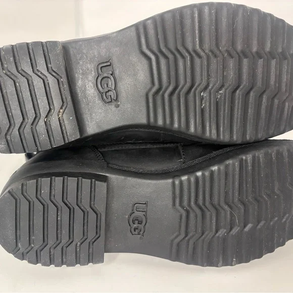 UGG Women’s Heather Black Rain & Snow Boots - Picture 7 of 9